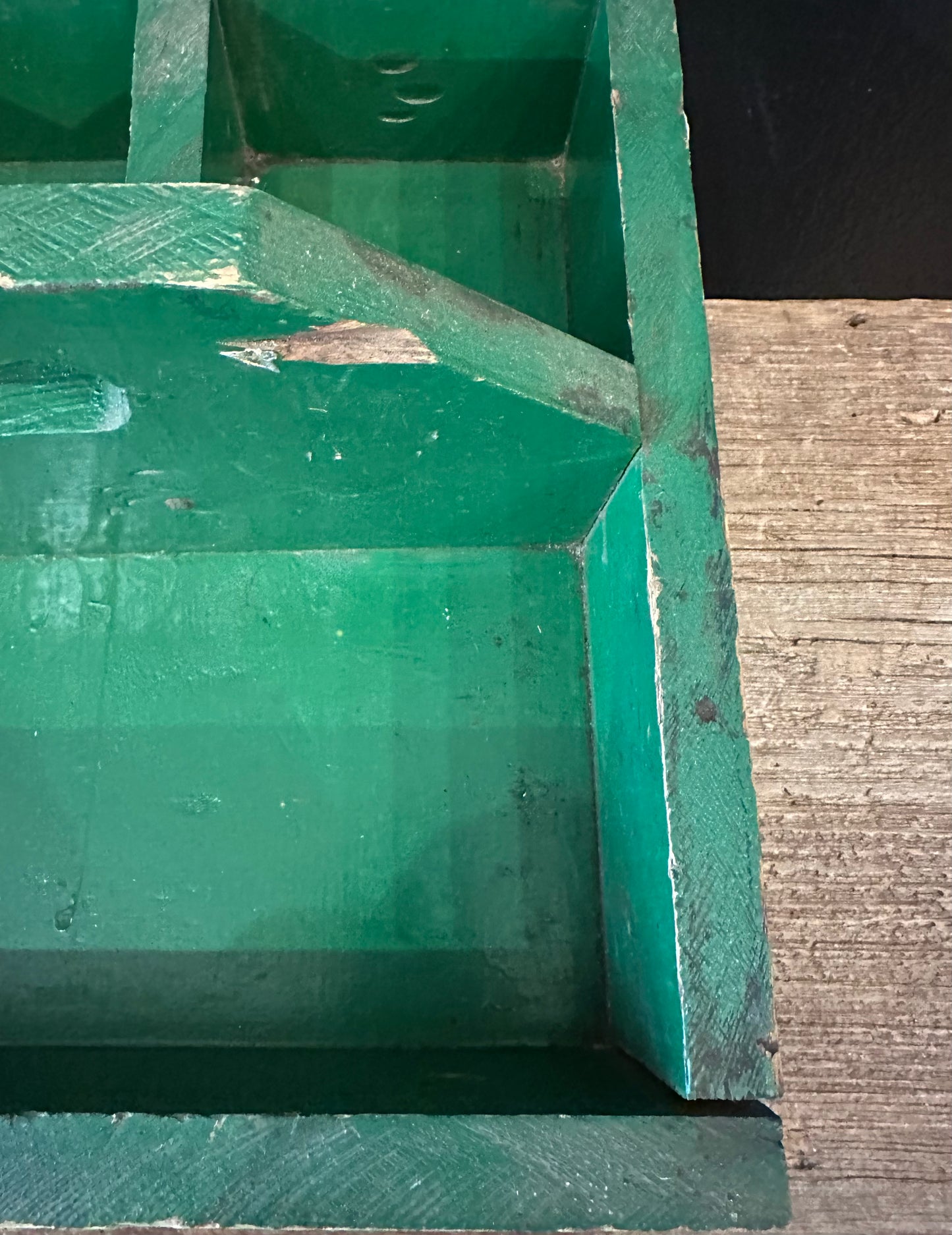 Primitive Wooden Tool Caddy
