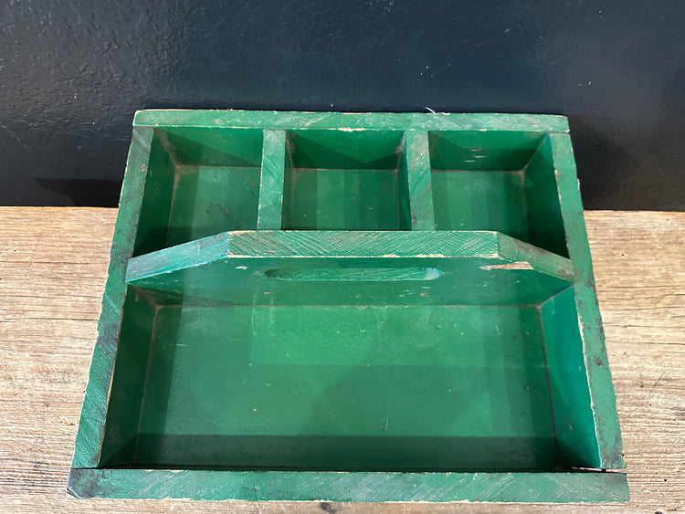 Primitive Wooden Tool Caddy