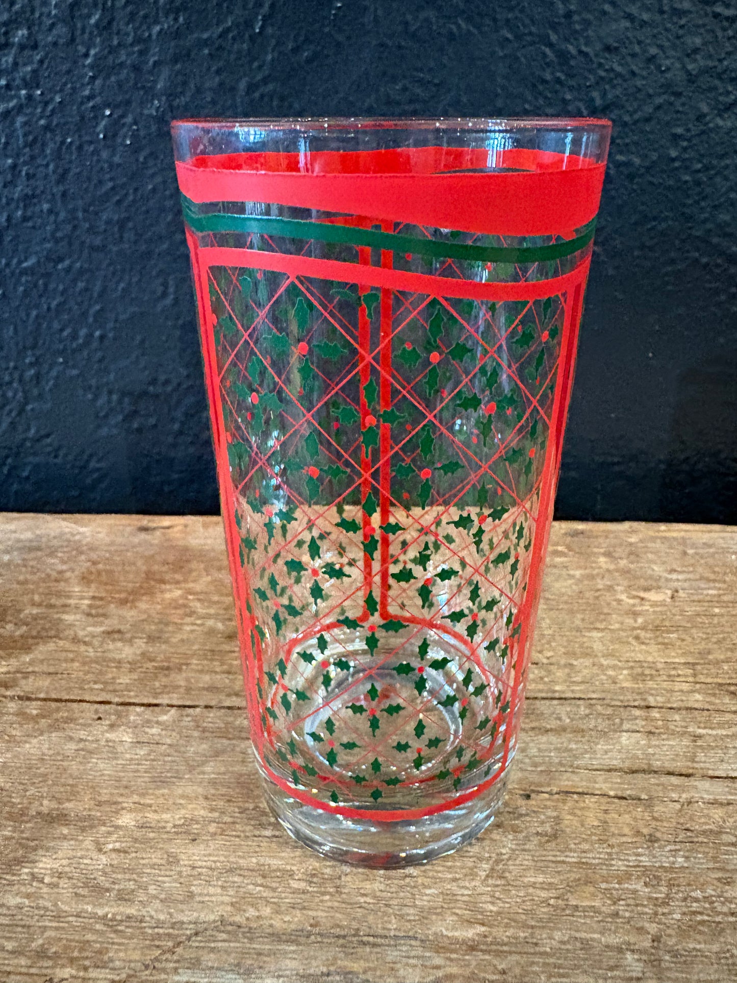 MCM Holly Berry Highball Glasses | Set Of 4