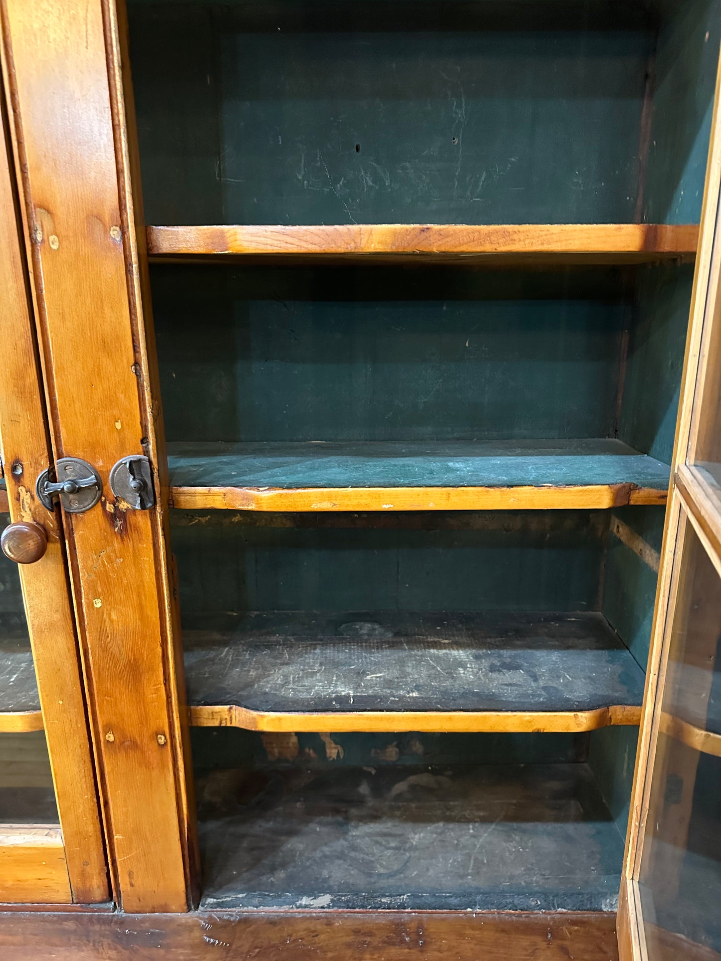 Pine Stepback Cupboard