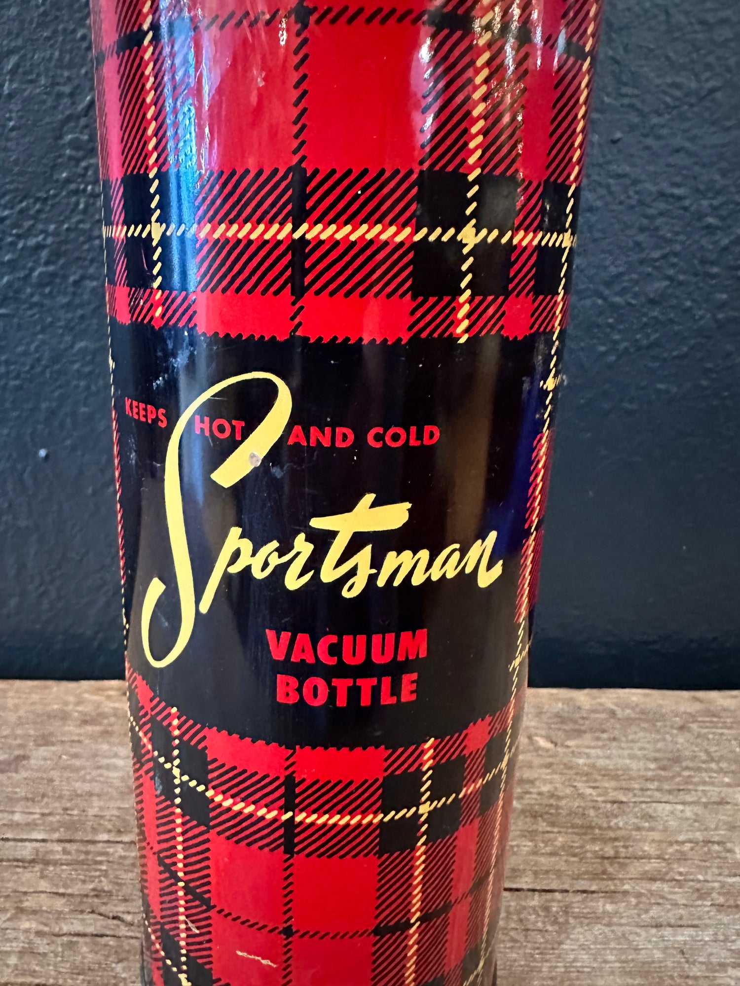 Sportsman’s Plaid Thermos