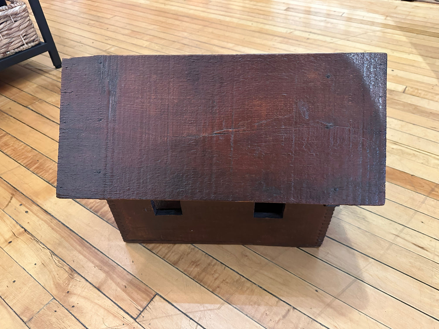 Handmade Barn Made From Antique Explosive Crates
