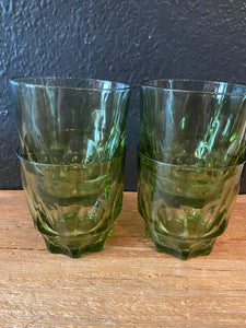 Green Rocks Glasses | Set Of Four