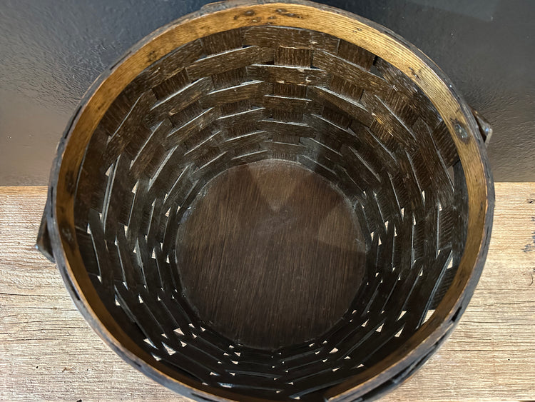 Vintage Hand Painted Duck Basket