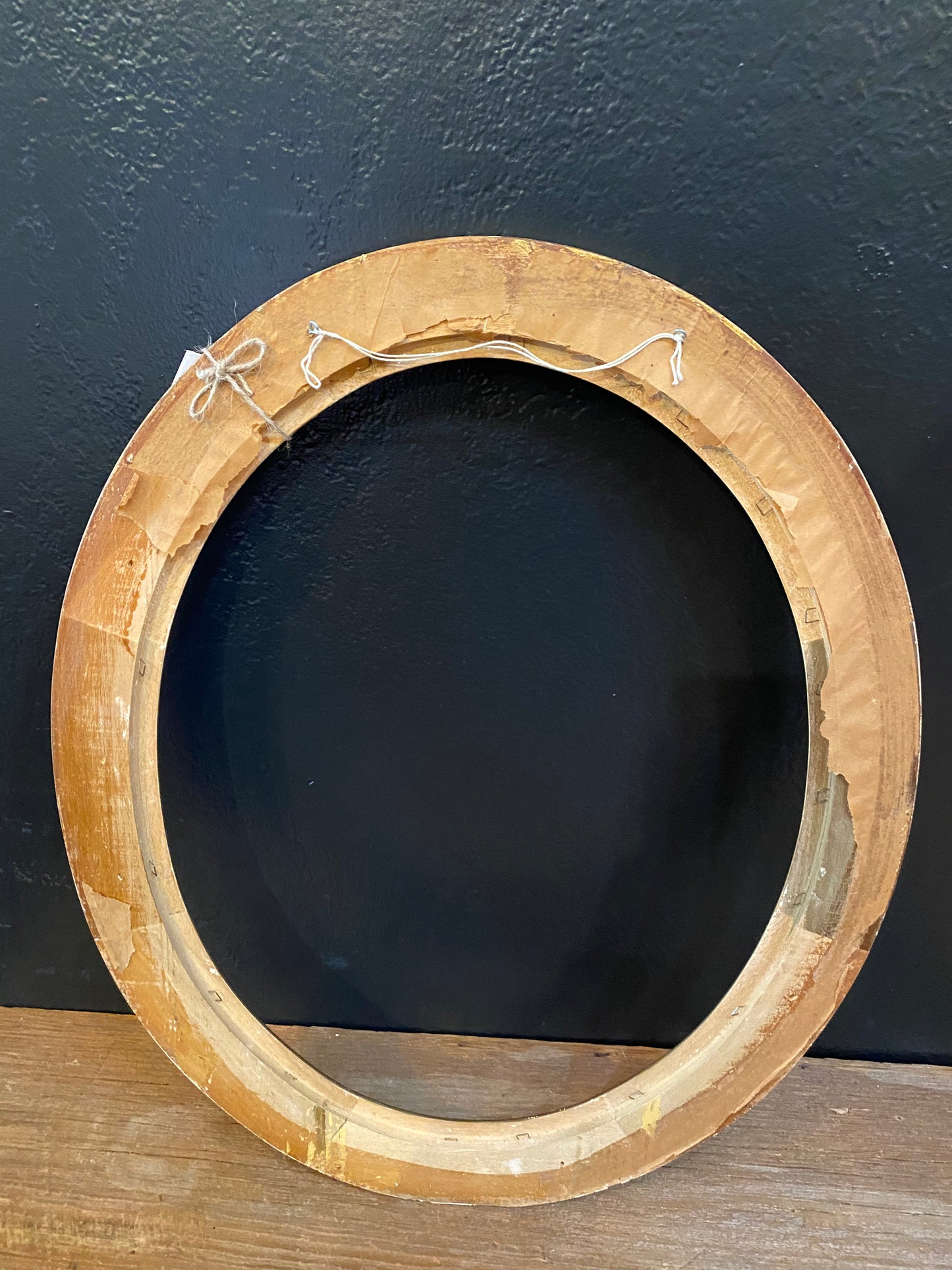 Oval Gold Frame