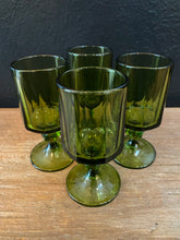 Load image into Gallery viewer, Green Goblets | Set Of Four