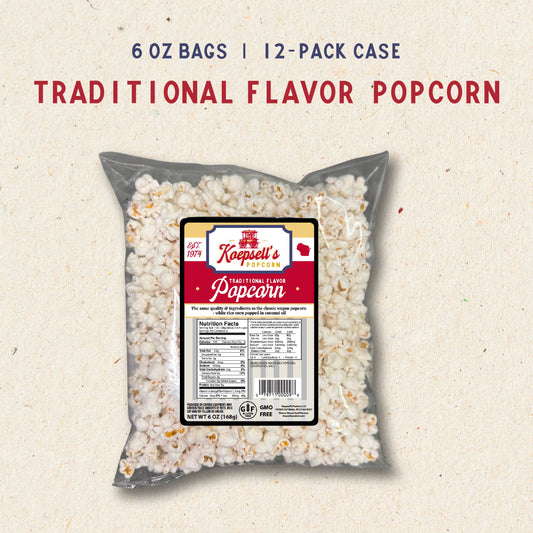 Koepsell’s Traditional Popped Popcorn