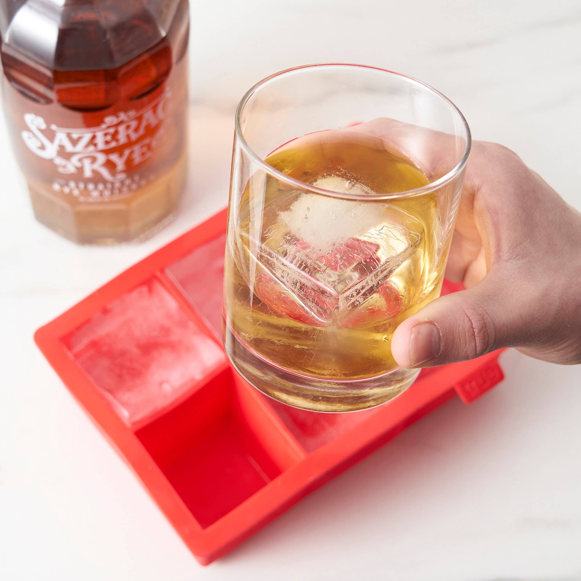 Colossal Silicone 2 inch Ice Cube Tray