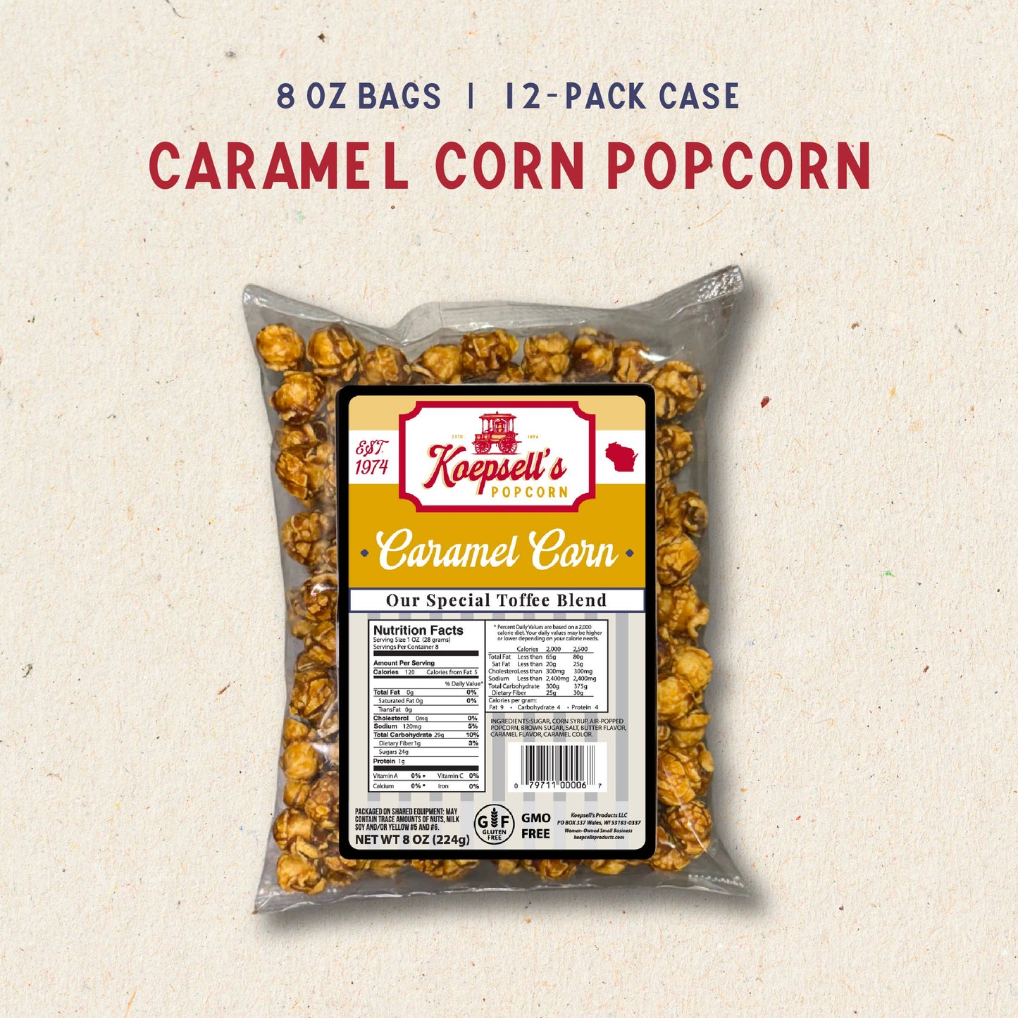 Koepsell's Caramel Popcorn
