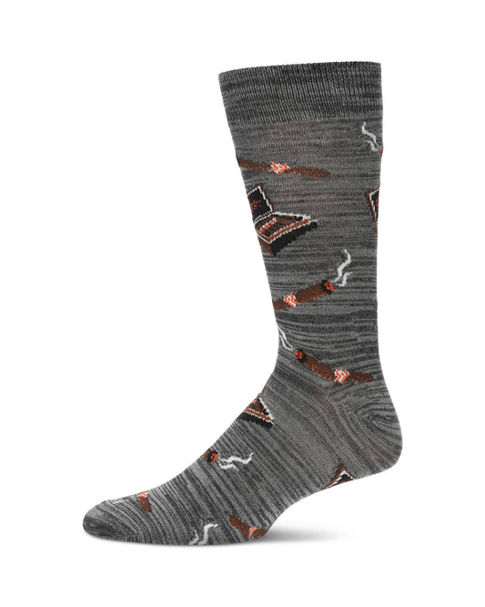 Smoker's Delight Cigar Men's Socks