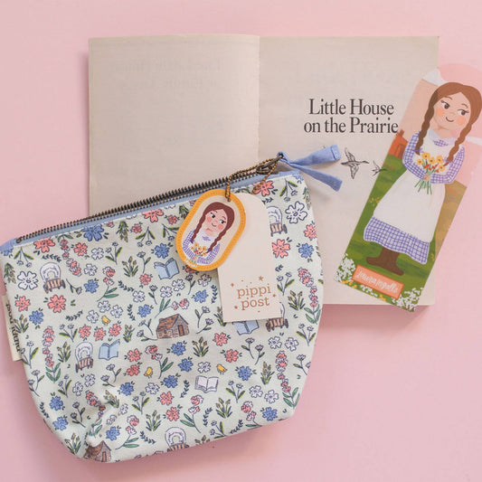 Little House on the Prairie Canvas Pouch