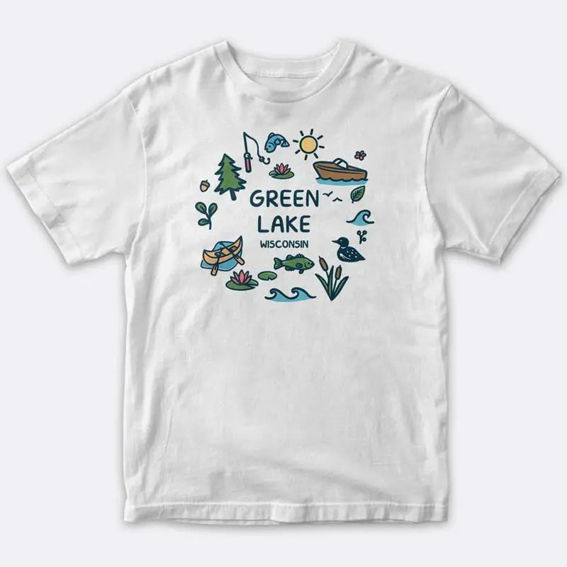 Green Lake Adult T-Shirt