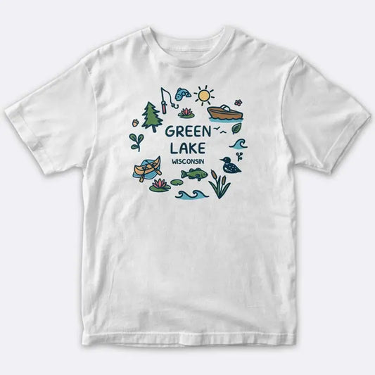 Green Lake Adult T-Shirt