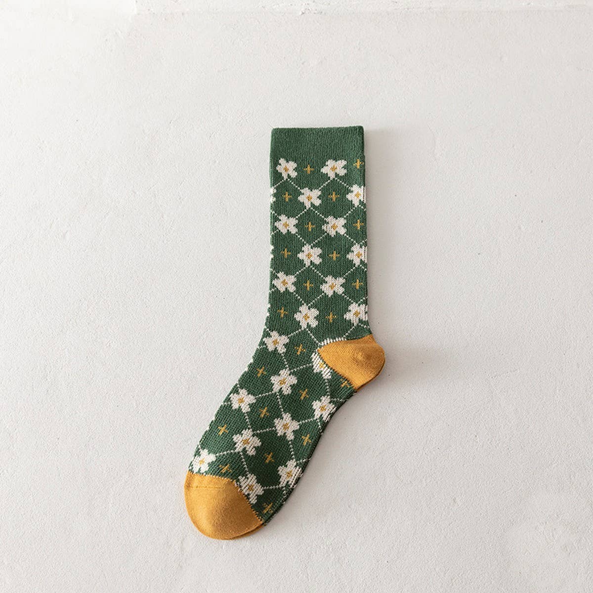 Geometric Patterned Socks