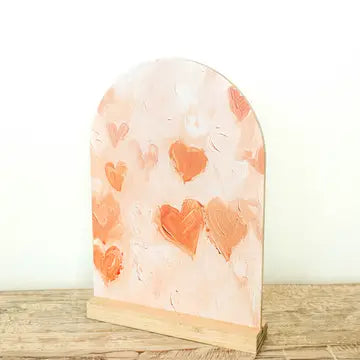 Wood Base For Arch Signs