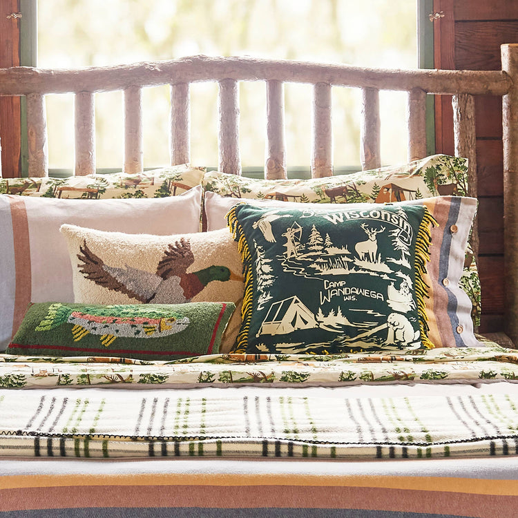 Mallard Duck Hook Pillow