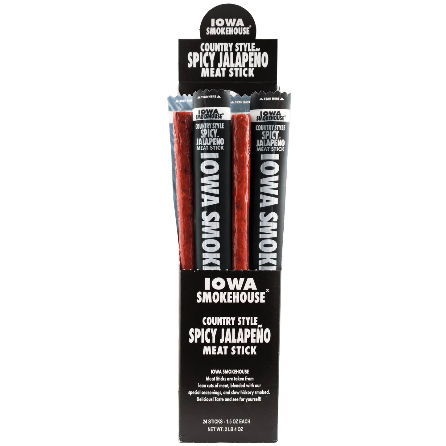 Country Style Meat Sticks Spicy Jalapeno
