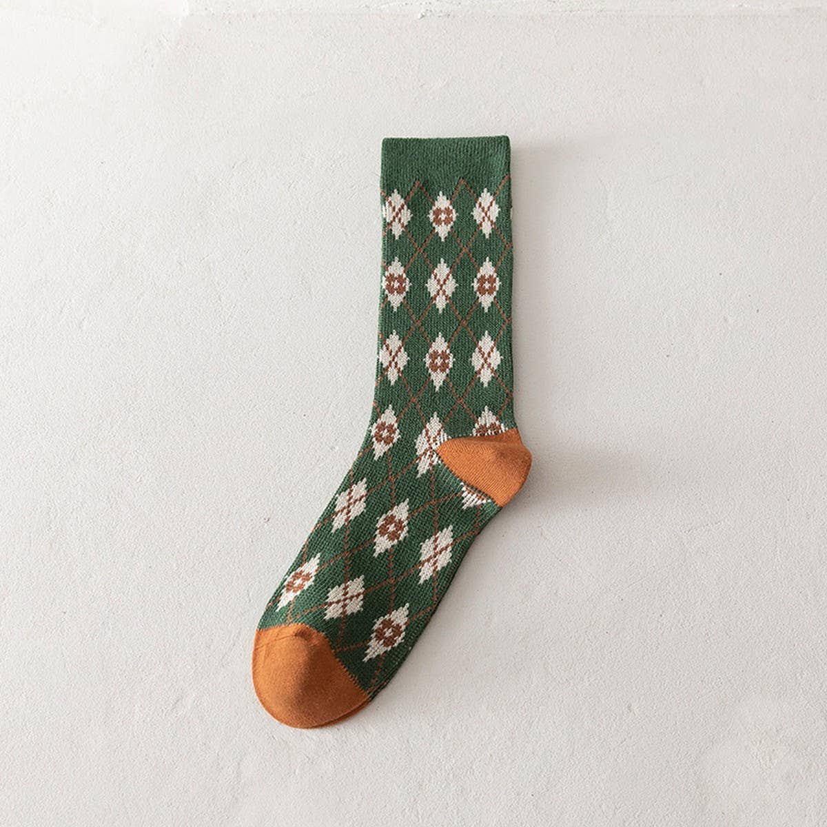 Geometric Patterned Socks