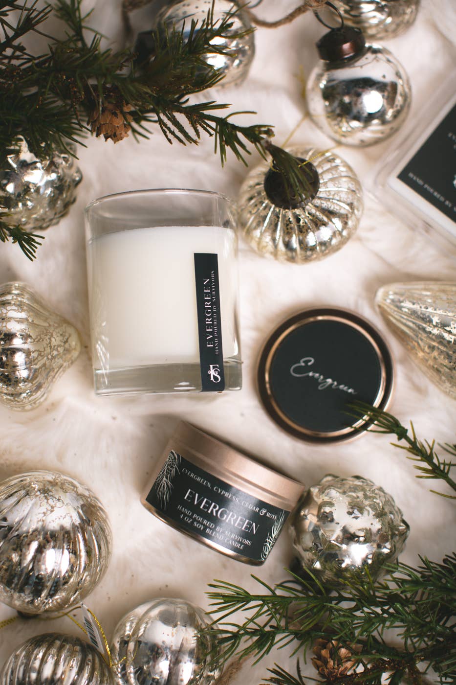 Evergreen 4 oz Candle