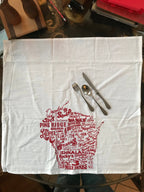 Wisconsin Supper Club Tea Towel