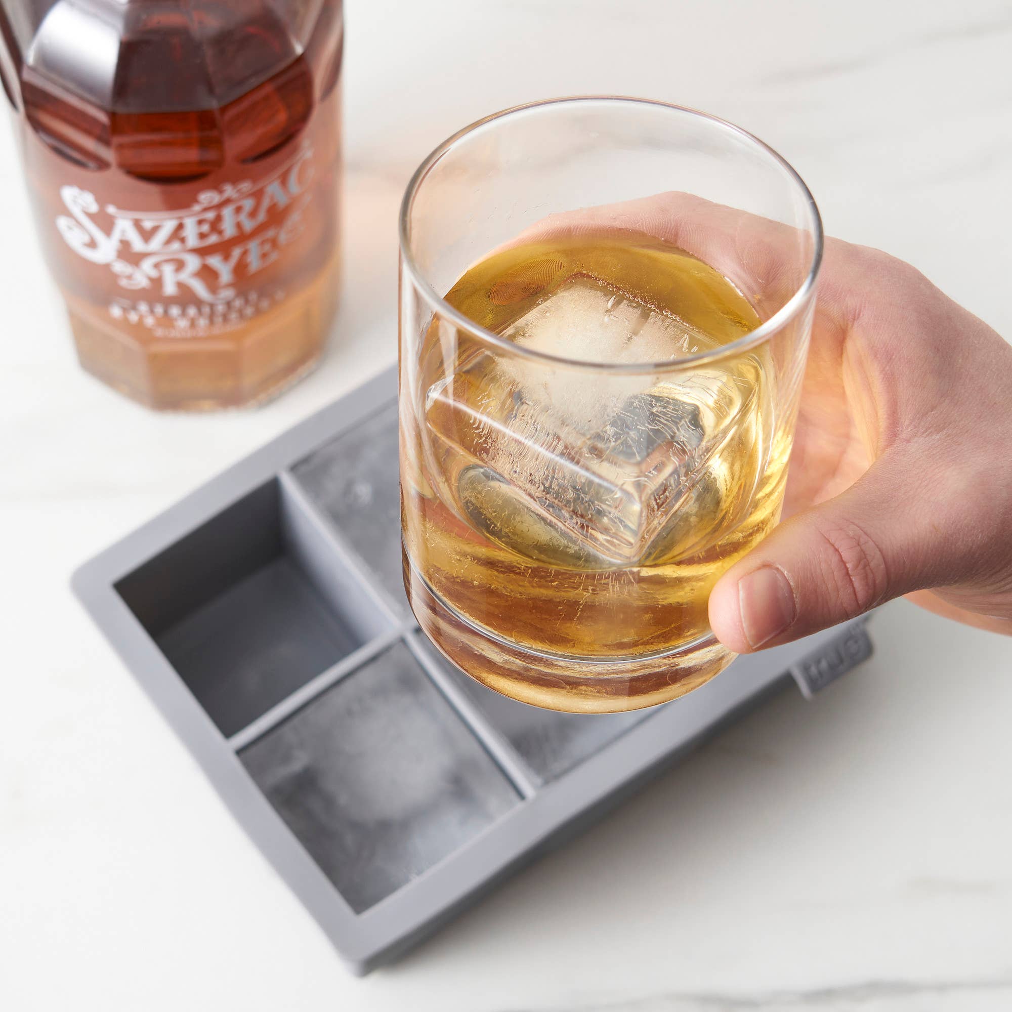 Colossal Silicone 2 inch Ice Cube Tray