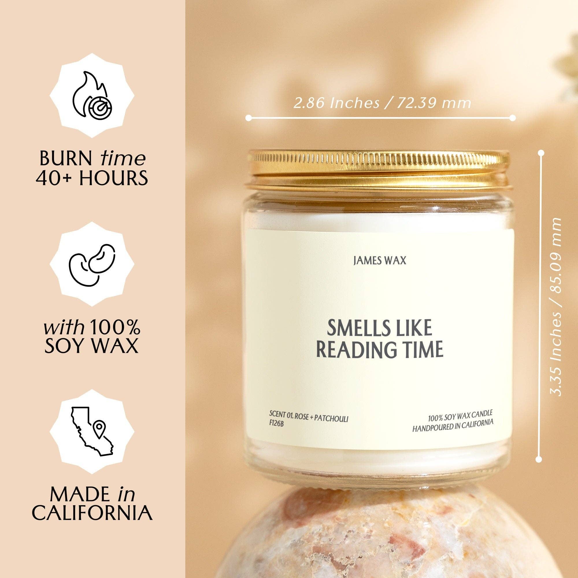 Smells Like Reading Time | Mimosa + Pineapple Candle