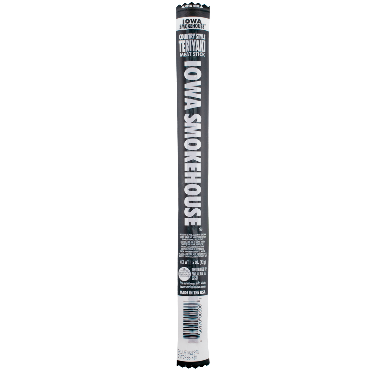 Iowa Smokehouse Meat Stick - Teriyaki