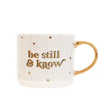 Gold Tile Coffee Mug