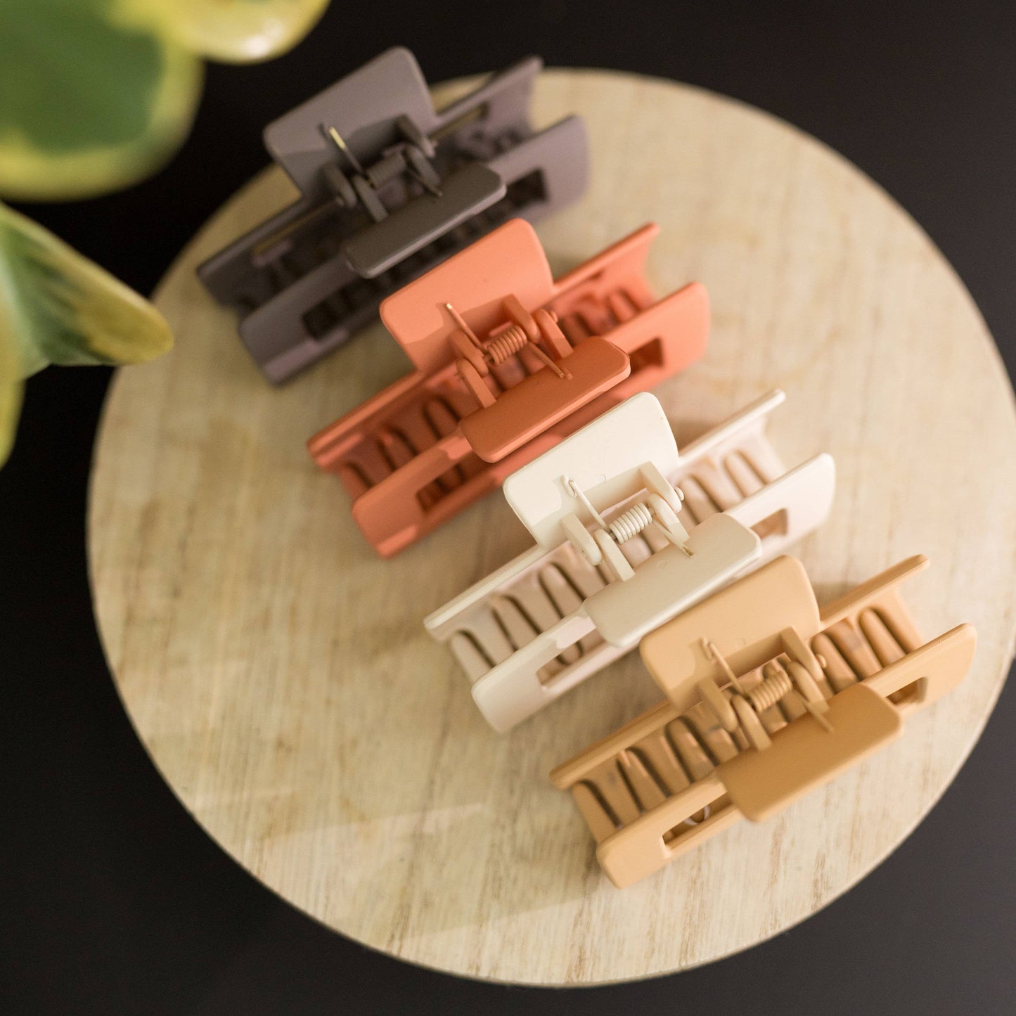 Claw Hair Clip Earth Tones
