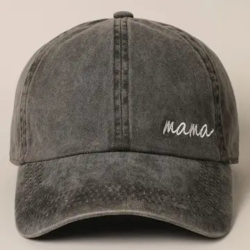 Mama Embroidered Ball Cap