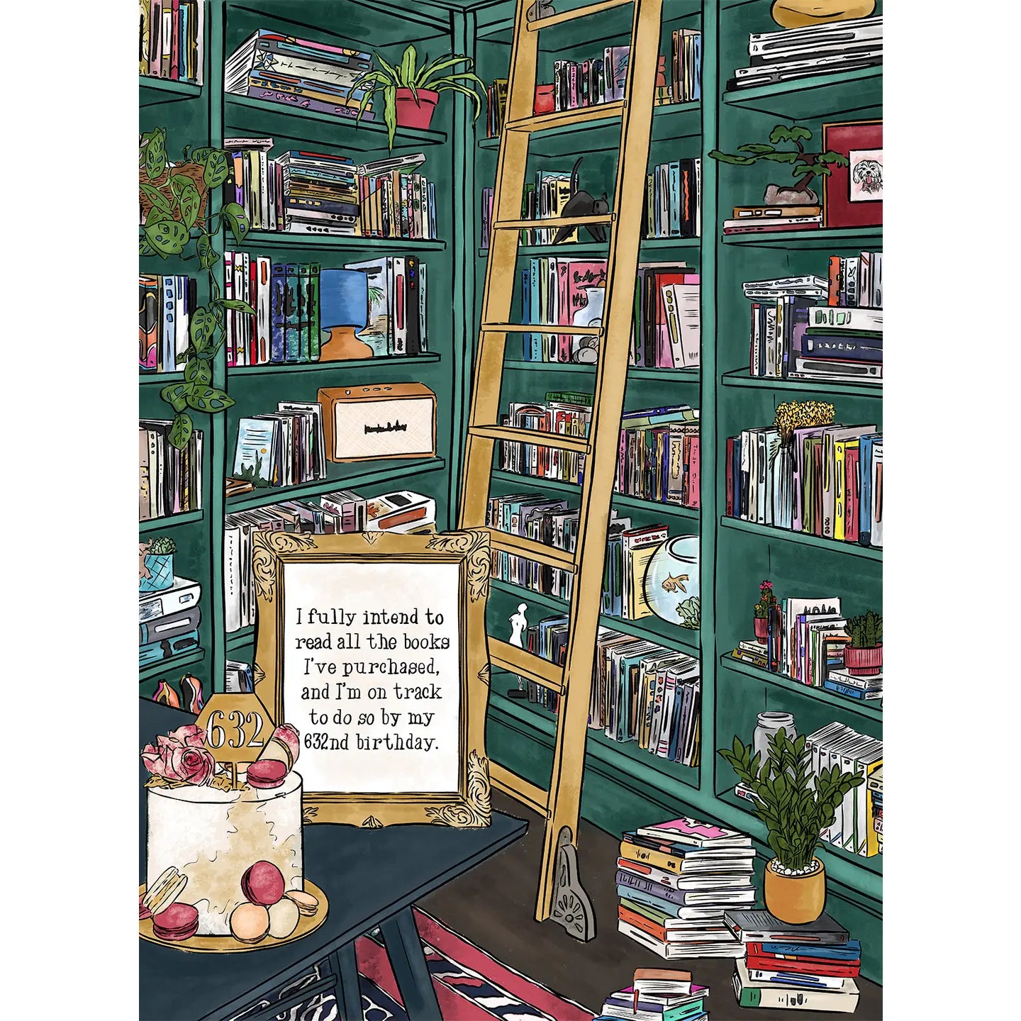 I Fully Intend To Read All The Books I've Purchased - 1,000 pc Puzzle