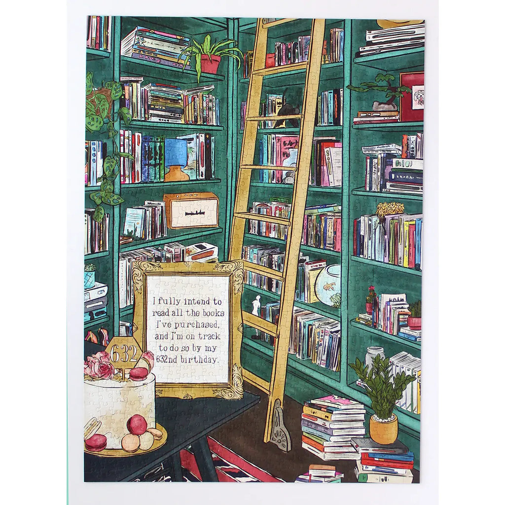 I Fully Intend To Read All The Books I've Purchased - 1,000 pc Puzzle