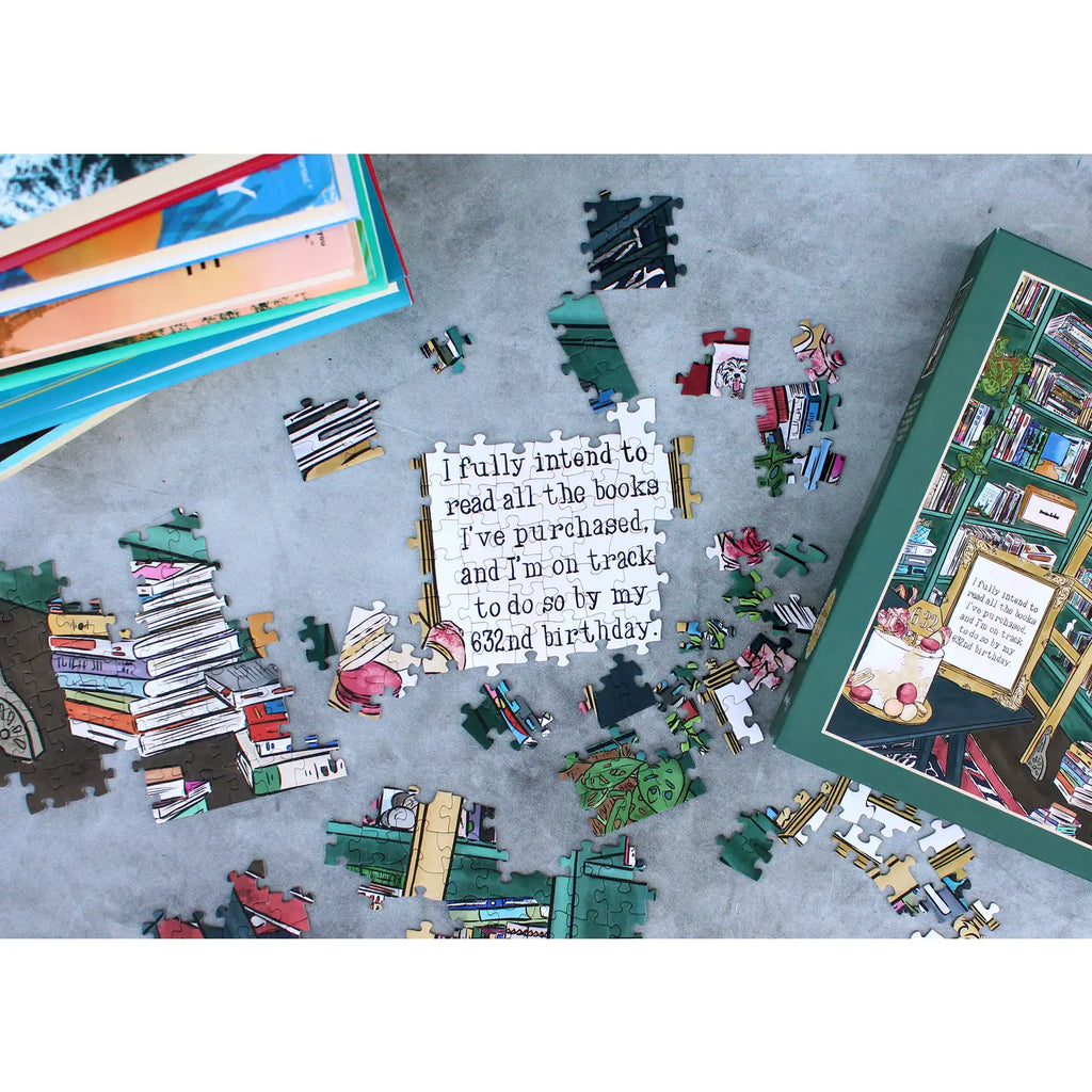 I Fully Intend To Read All The Books I've Purchased - 1,000 pc Puzzle