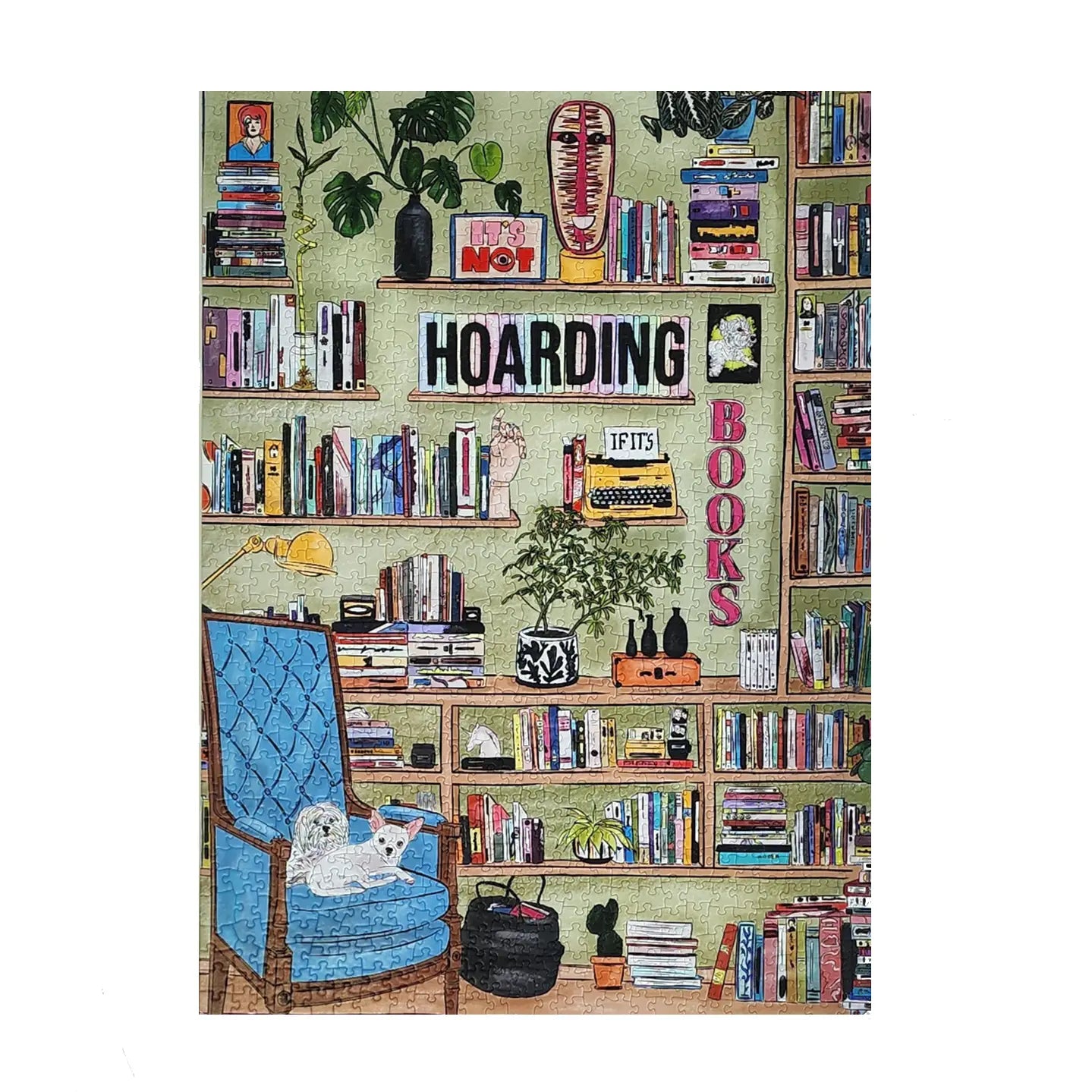 It's Not Hoarding Books - 1,000 pc Puzzle