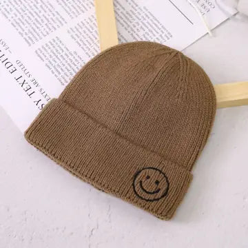 Kid's Smiley Face Beanie