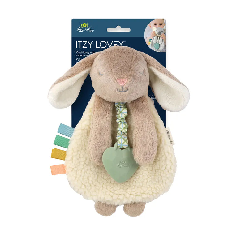 Lovey Plush Crinkle Teether Toy