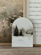Winter Landscape | Arch Sign