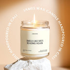 Smells Like She’s Reading Again | White Tea + Jasmine Candle