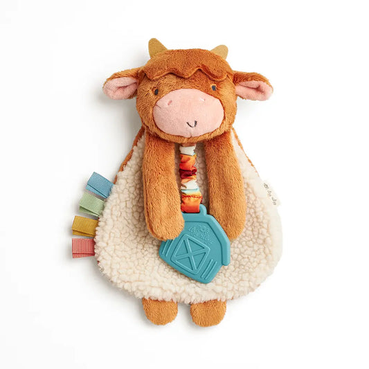 Lovey Plush Crinkle Teether Toy