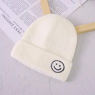 Kid's Smiley Face Beanie