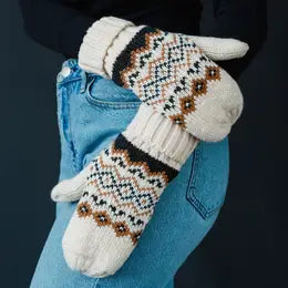 Patterned Mittens