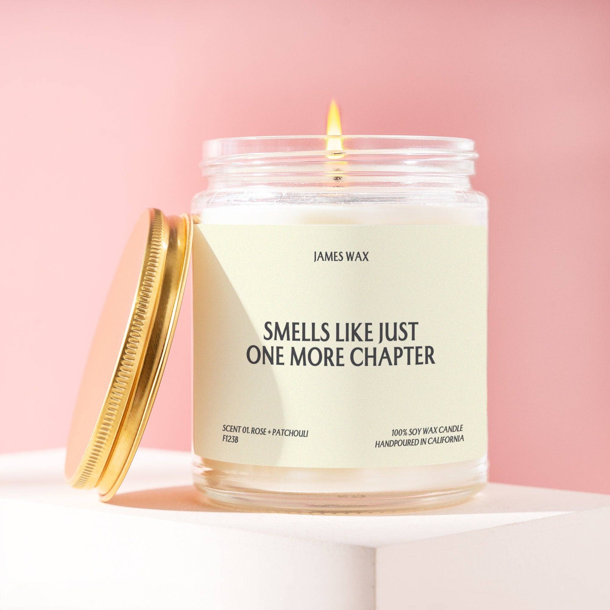 Smells Like Just One More Chapter | Coconut + Orange Candle