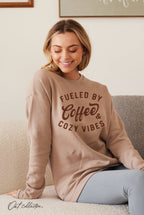 Fueled by Coffee Crewneck Sweatshirt