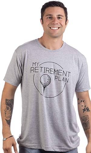 My Retirement Plan Golf T-shirt | SALE