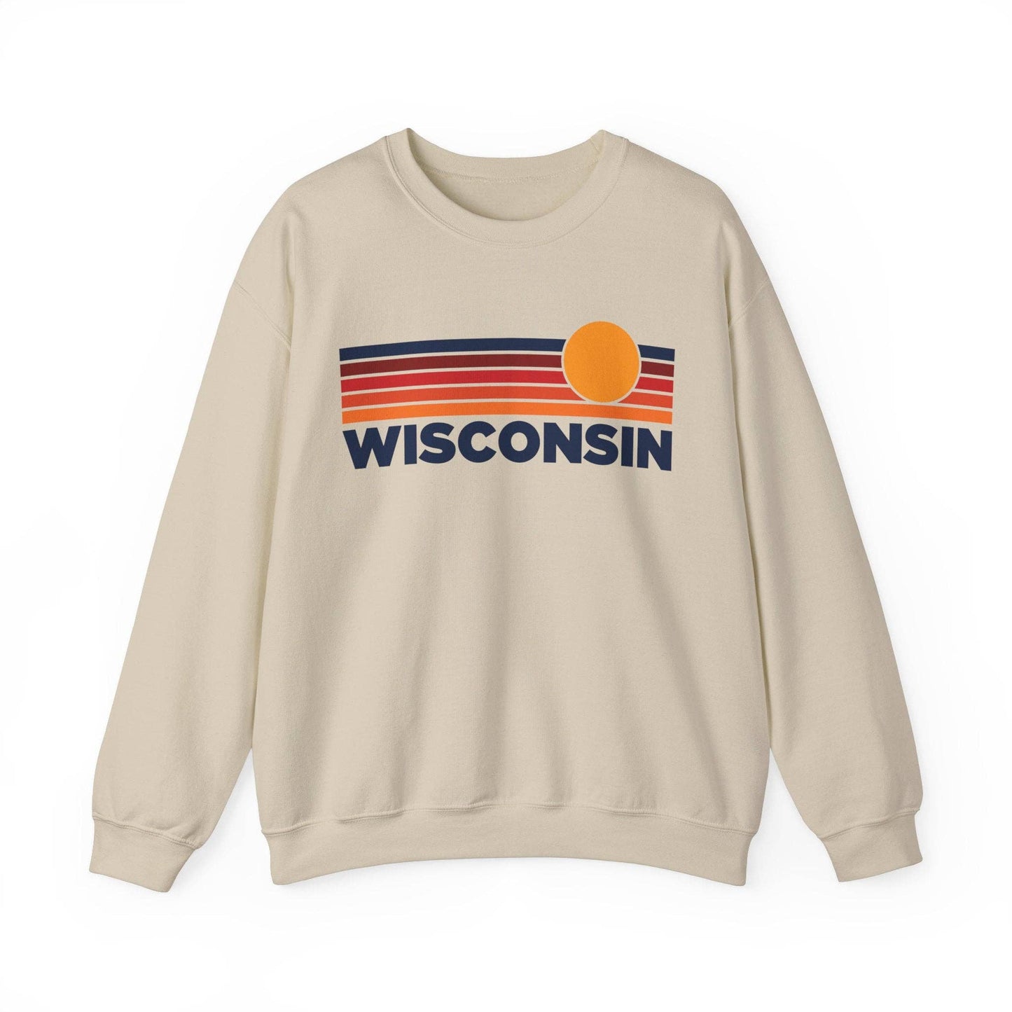 Wisconsin Sunset Crewneck Sweatshirt