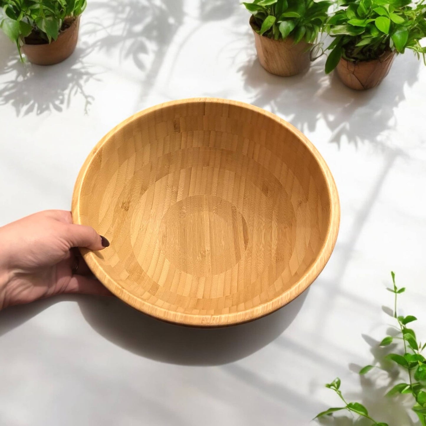 Bamboo Serving Bowl