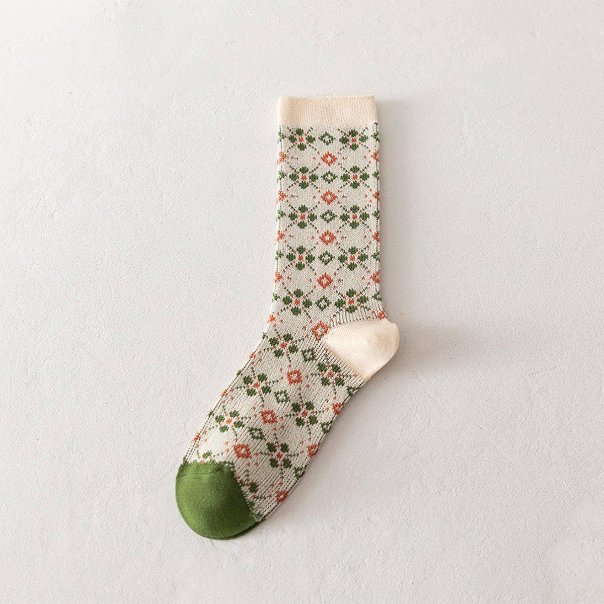 Geometric Patterned Socks