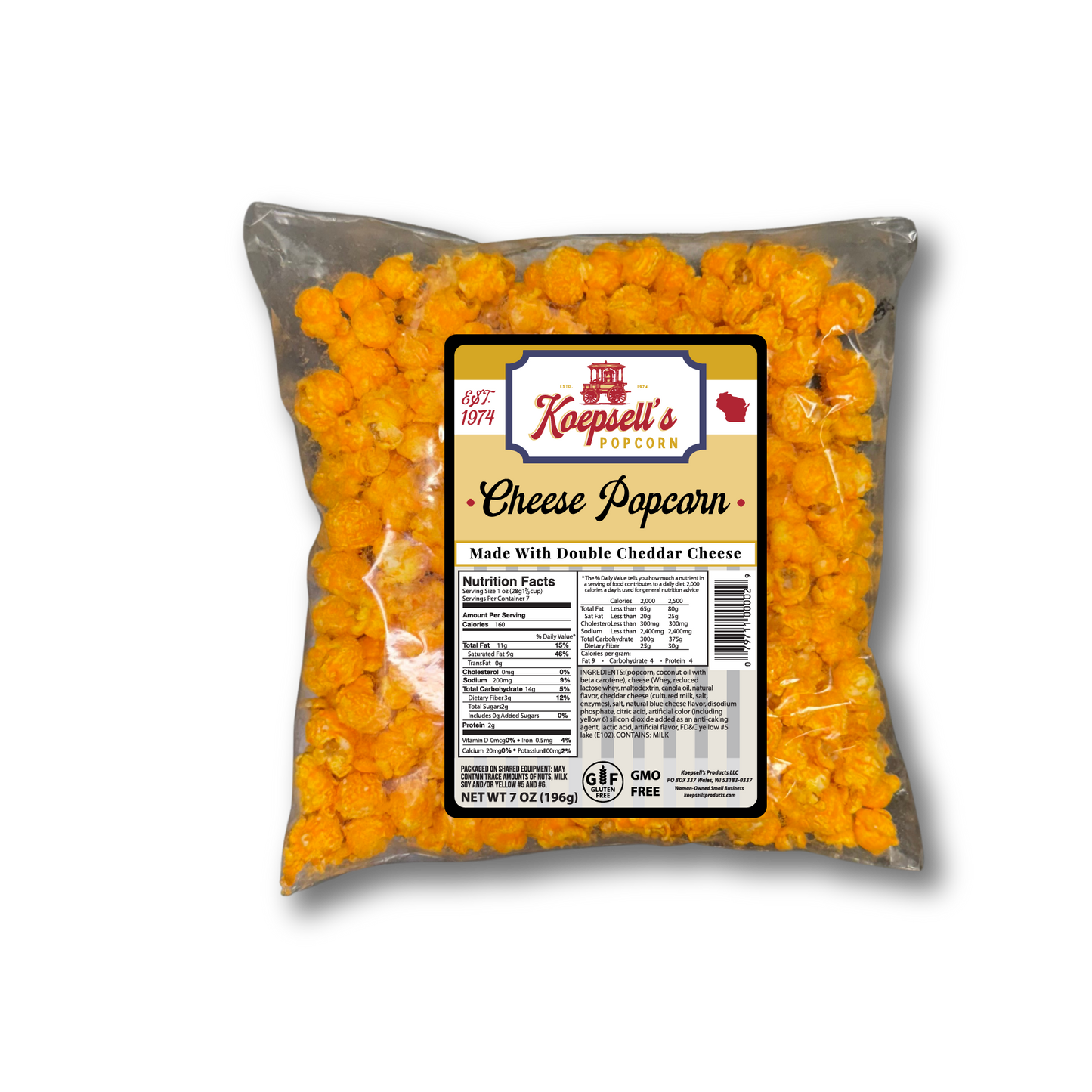 Koepsell's Cheese Popcorn