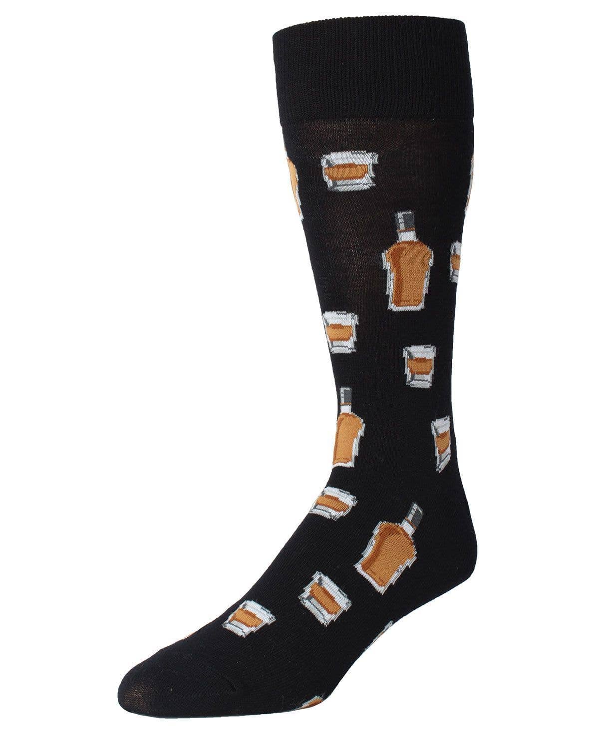 Whiskey Bar Bamboo Socks
