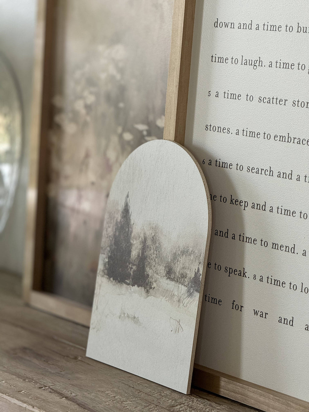 Winter Landscape | Arch Sign